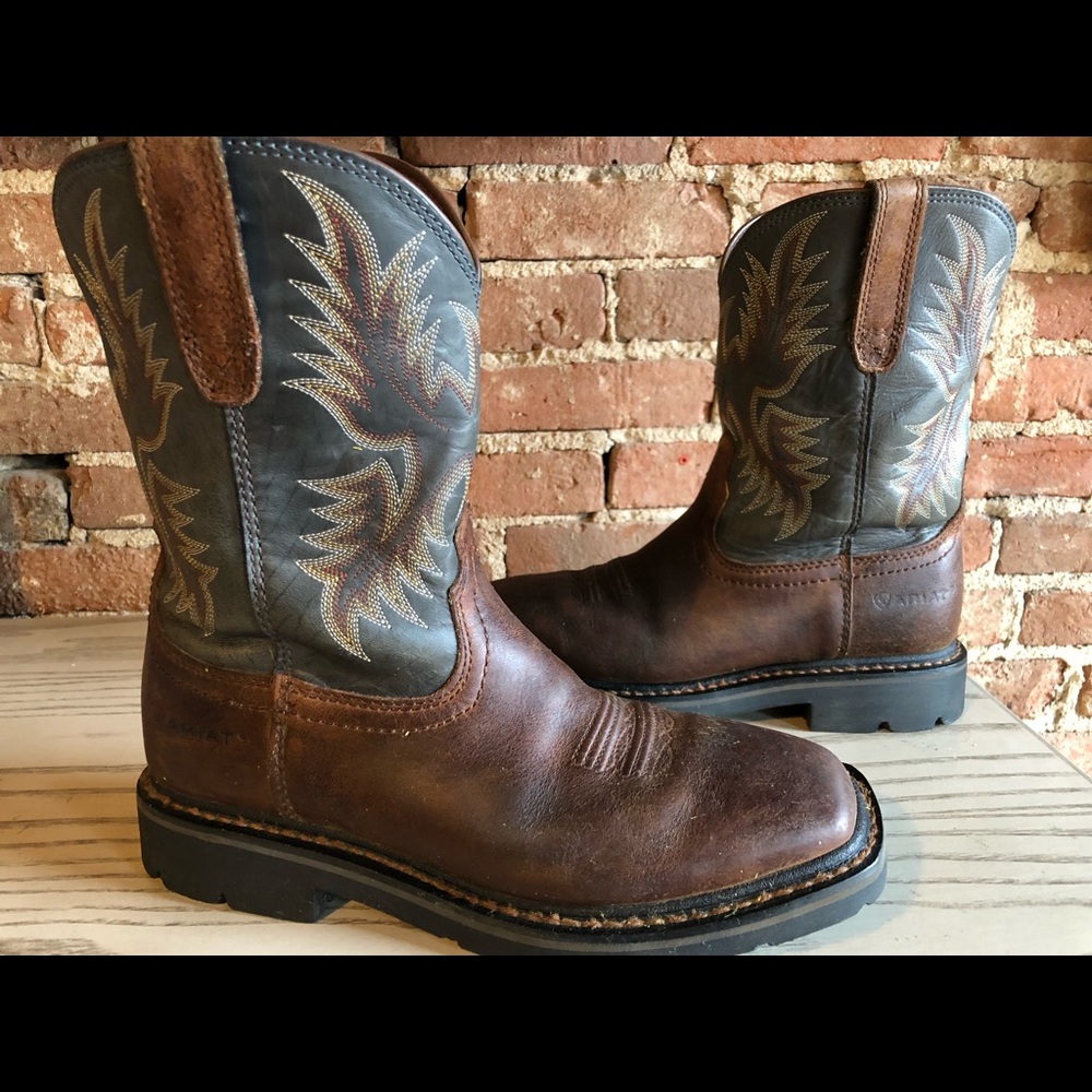 Ariat Heat-Resistant Sierra SquareToe Cowboy Boots